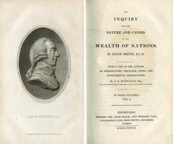 {The Wealth of Nations in 1776}