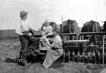 {Depression-era Farm Family}