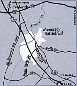 {Monocacy River Map}
