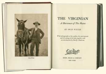 {The Virginian: A Horseman of the Plains}