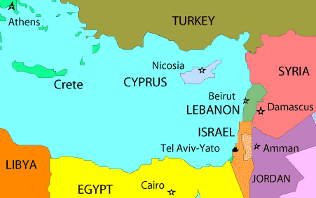 {Cyprus Map}