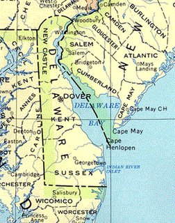 {Delaware Map}